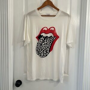 Daydreamer for Free People Rolling Stones tee shirt